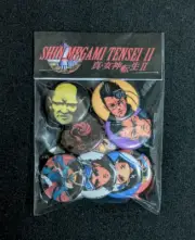 Shin Megami Tensei II [Pin / Button Set] - Atlus SFC RPG Megaten Persona 2 3 4 5