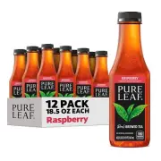Pure Leaf Raspberry Iced Tea 18.5oz 12-Pack – Real Brewed, Refreshing
