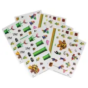 2x Nintendo Super Mario Themed Gadget Customisable Decorative Sticker Decals 3+