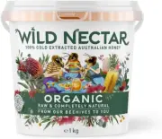 Wild Nectar Organic Australian Honey Pail 1 Kg
