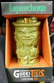 Geeki Tikis Leprechaun Movie Mug | Ceramic Tiki Style Cup | Holds 18 Ounces