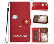 Iphone 7/Iphone 8 Wallet Case With Kickstand-Red