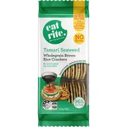 Eatrite Rice Crackers Tamari Seaweed 100g