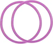 2pcs Fitness Equipment Practical Fitness Arm Hoops Weighted Arm Hoops Exercise Supplies Arm Hoop Tools Durable Arm Hoops Exercise Arm Hoops Exercise Hoop Female Arm Hoops Purple or