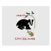 2 x 'Hedgehog Presents Mistletoe To Badger' Lens Cleaning Cloths (LC00030316)