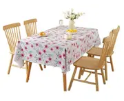 07 2PCS Table Cloth Waterproof Dining Table Cloth Living Room Coffee Table Cloth
