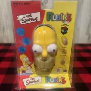 New In Box The Simpsons Homer Rubik's Cube 2002 Hasbro Puzzle Game Collectibl E2