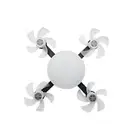 Remote Control Fan Light LED Ceiling Fan For Easy To Break Ceiling Fan Light