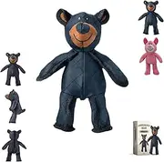 Unbreak Bear DogToy, Indestructible Dog ToyBear, Unbreakable Teddy Extreme Bear2.0, Perfect for Aggressive Chewers, Unbreakable Bear Dog Toysfor Small Large Dogs, BearToyto Keep Them Busy (A)