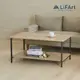 【LiFArt】工業風雙層茶几桌/客廳桌 (5折)