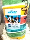 DISNEY MICKEY AND FRIENDS PLUSH BIG THROW BLANKET, COLORFUL AND SOFT, PERFECT...
