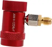 GRIRIW Effortless System Recharge R1234yf Refrigerant Coupler Quick Connect Adapter for Cars Trucks