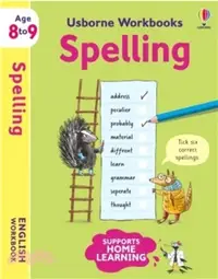 在飛比找三民網路書店優惠-Usborne Workbooks Spelling 8-9