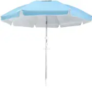 Beach Umbrellas With Sand Anchor Outdoor Sunshade Portable Patio Umbrella Wit...
