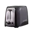 BRENTWOOD TS-292B 2-Slice 800-Watt Cool-Touch Toaster with Extra-Wide Slots (...
