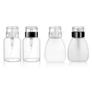 250ml Nail Polish Remover Bottle UV Gel Press Bottle Nail Art Clean Empty Pum rf