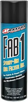 Maxima Racing Oil FAB-1 Foam & Fabric Motorcycle Air Filter Oil 13 oz 61920