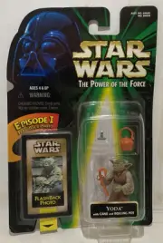 1998 STAR WARS THE POWER OF THE FORCE YODA BRAND NEW
