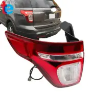 For 2011-2015 Ford Explorer Red Clear LED Tail Light Lamp Replacement - Driver (for: Ford)