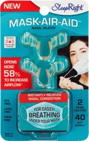 SleepRight Mask Air Aid Nasal Dilator – Open Nostrils – Enhance Breathing –...