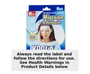 Kool 'n Soothe Migraine & Headache Relief Strips 6 Sheets