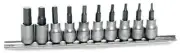 Performance Tool W1387 10 Piece Sae Hex Bit Socket Set