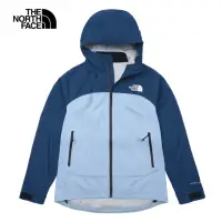 在飛比找momo購物網優惠-【The North Face 官方旗艦】北面女款藍色防水透