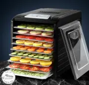 Devanti Food Dehydrator Commercial Stainless Steel Jerky Maker Fruit Dehydrator