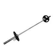 220cm Olympic Barbell Bar Weight Set - 10kg x 2 Weight Plate Free Spring Collars