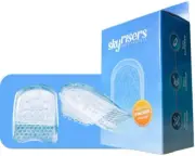 Sky Risers Height Increase Insole 4 Layer Silicone Gel Heel Cushion Pads 1 Pair
