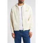 Carhartt Work In Progress American Script Cotton Blend Hoodie in Natural at Nordstrom, Size Small