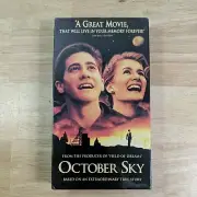 October Sky (Screening Copy VHS, 1999) NEW Jake Gyllenhaal Laura Dern