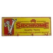 Cast Iron Sidchrome Key Rack Sign 30cm