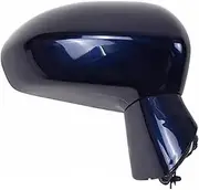 For JAZZ 2005-2008 For Fit Saloon 2003-2006 For City 2007-2008 Car Exterior Side Mirrors Power Lens Adjustment Complete Wing Mirrors(Blue-Right(Side),Red-RH)