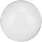 Fdit Clear Crystal Ball with Base, 8cm Transparent Sphere Decorative Photography Ball Crystal Suncatchers for Home Office Decor (Galactic System)