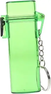 [COLLBATH] Elegant Lighter Case Small Portable Plastic Travel Organizer Keychain Protective Sleeve for Cigarette Lighter Reusable Accessory Cover