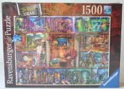 Ravensburger Aimee Stewart “The Grand Library” 1500 Pc Jigsaw Puzzle #171583 NEW
