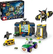 LEGO® Super Heroes DC Batman™ The Batcave™ with Batman™, Batgirl™ and The Joker™ 76272, Fun Super-Hero Adventure Toy for Kids, Vehicle Toy for Boys, Girls and Young Superheroes Aged 4 and Over