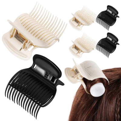 12 Pcs Hot Roller Clips for Hair Curler Claw Clips Easy to Use