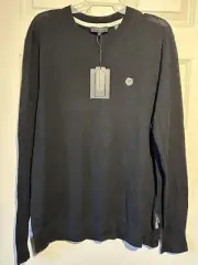 Ted Baker Brushed Wool Lightweight Pullover Sweater Black Size XL (6)