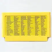 Royal Retro 150 In 1 60 Pin Game Card For 8 Bit Game Player (Yellow)