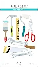 Spellbinders All The Tools by Nancy McCabe Etched Dies, Metal