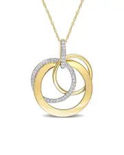 Rina Limor 14K 0.26 ct. tw. Diamond Necklace