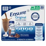 Ensure Original Nutrition Shake, 8 fl. oz, 30-pack, Milk Chocolate