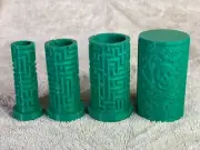 Themed Russian Nesting Doll Style Maze Puzzle Boxes, Geocaching Containers, TBs