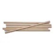 World Centric Sustainable Kraft Paper Straws, 8", 6,000/Carton ST-PA-8-K WORLD