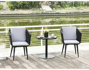中式陽臺休閑桌椅戶外桌椅室外花園庭院桌椅白色咖啡廳外擺桌椅