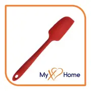 9" Red Silicone Spatula by MyXOHome (1, 2, 4 or 6 Spatulas)