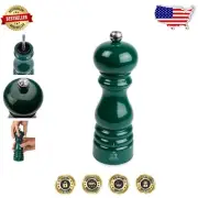 Manual Forest Green Paris u'Select Pepper Mill - Premium French Design 18 cm