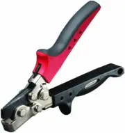 Snap Lock Punch Pliers Punching Crimping Metal Sheet Gutter End Caps Hand Tool